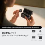DJI Mic Mini (2 TX + 1 RX + Estuche de carga)