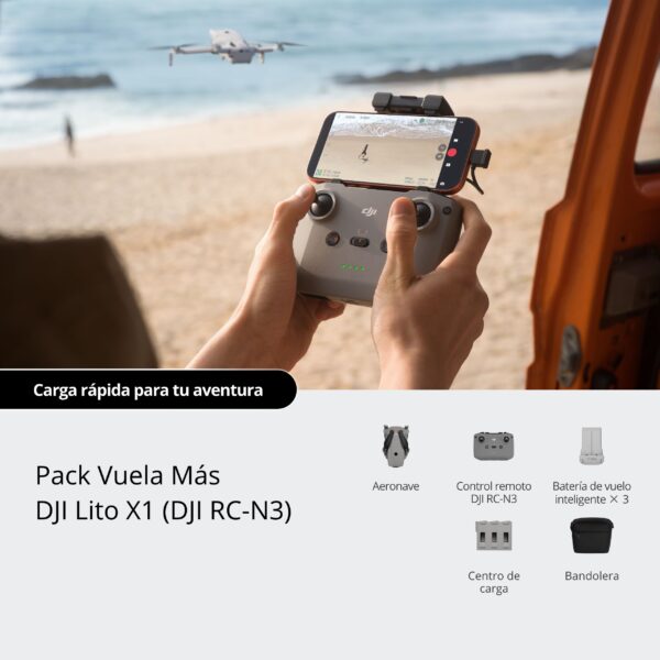 Pack Vuela Más DJI Lito X1 (DJI RC-N3) - Imagen 8