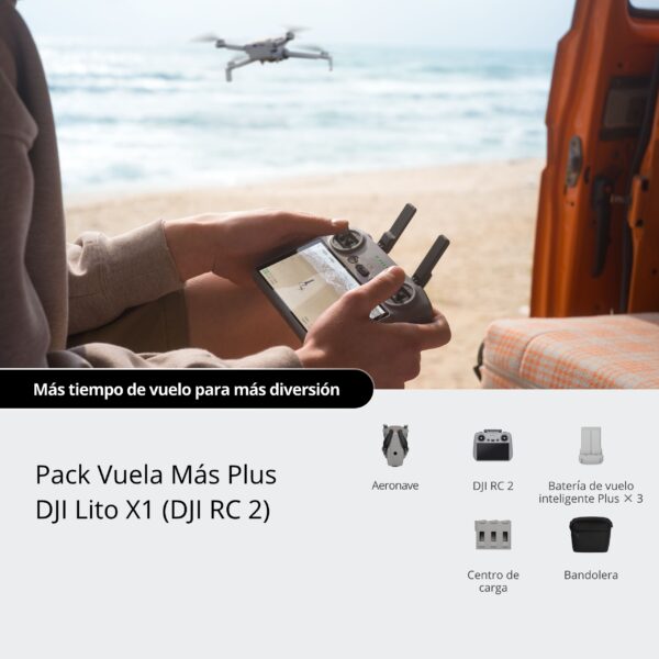 Pack Vuela Más Plus DJI Lito X1 (DJI RC 2) - Imagen 7