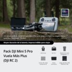 Pack DJI Mini 5 Pro Vuela Más Plus (DJI RC 2)