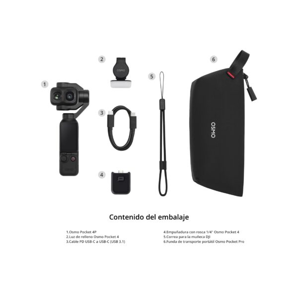 Pack Estándar Osmo Pocket 4P - Imagen 8