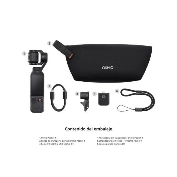 Pack Estándar Osmo Pocket 4 - Imagen 6